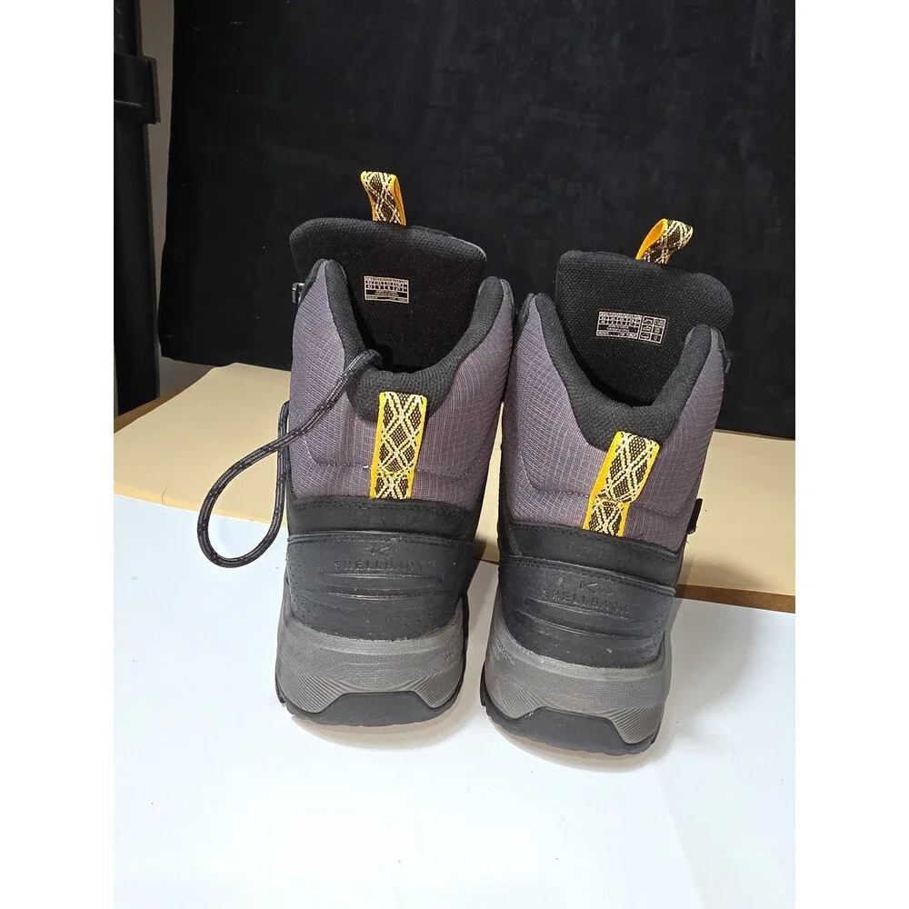 KEEN Shellback Waterproof Hiking/Work Boots Men's Size 9 Black/Gray – Great Cond